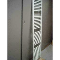 Design radiator 185 cm hoog x 50 cm breed in wit en 1016Watt