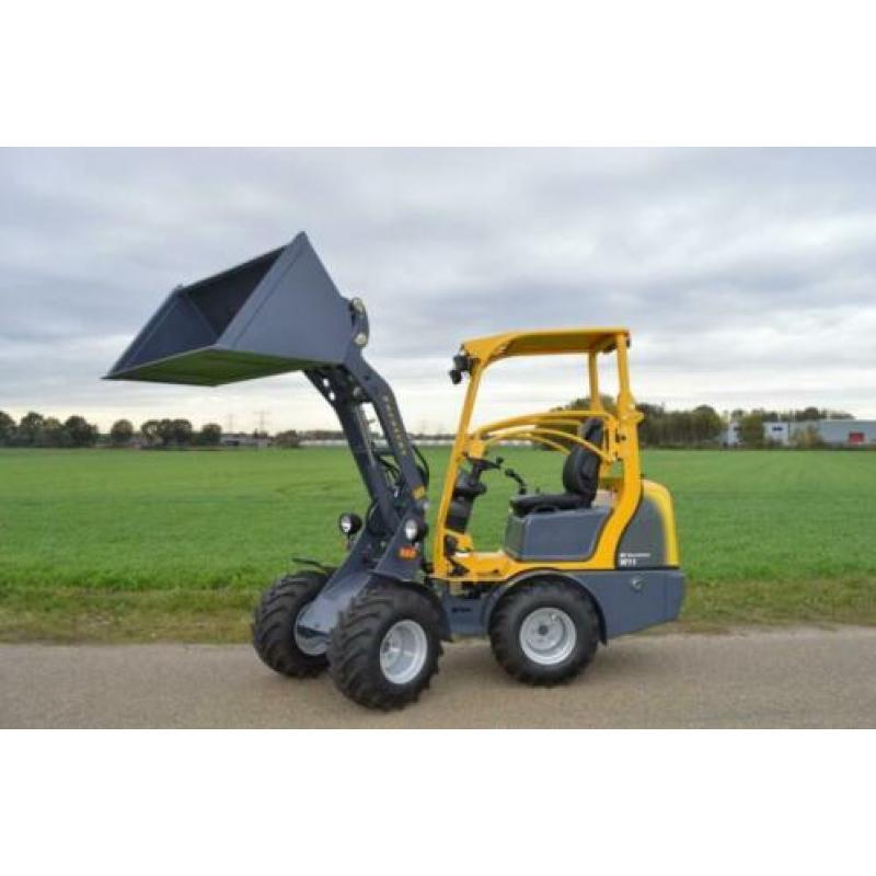 Eurotrac W11 minishovel NIEUW €8,- LEASE per dag!