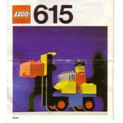 Lego 7 sets 607 608 614 615 617 619 623 Classic jaren 70