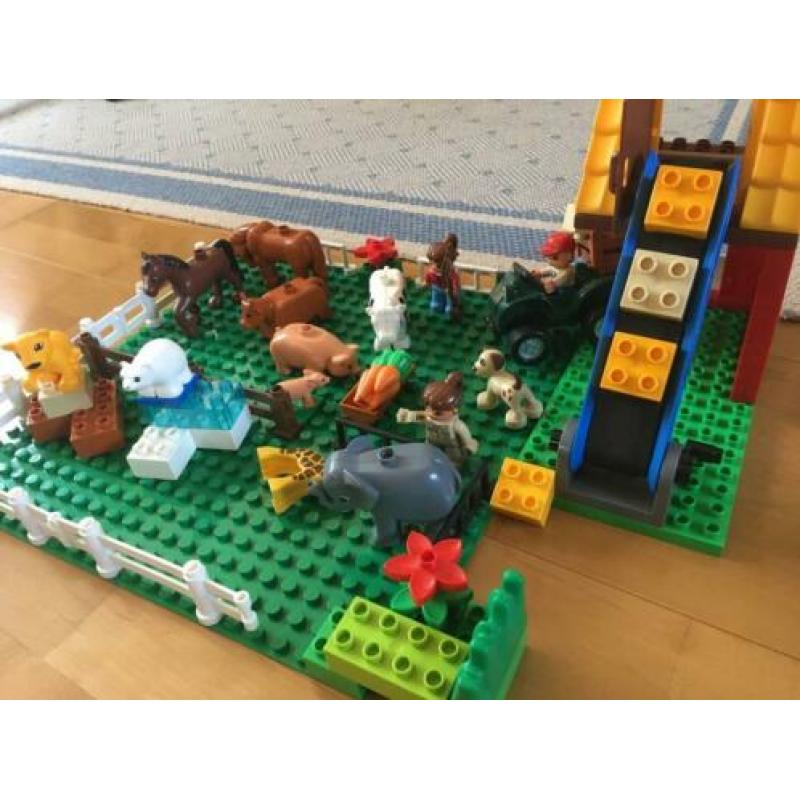 Duplo boerderij + dierentuin (4975+4962)