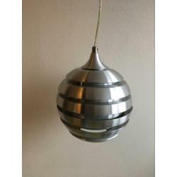 ‘Vintage’ hanglamp RvS bollen