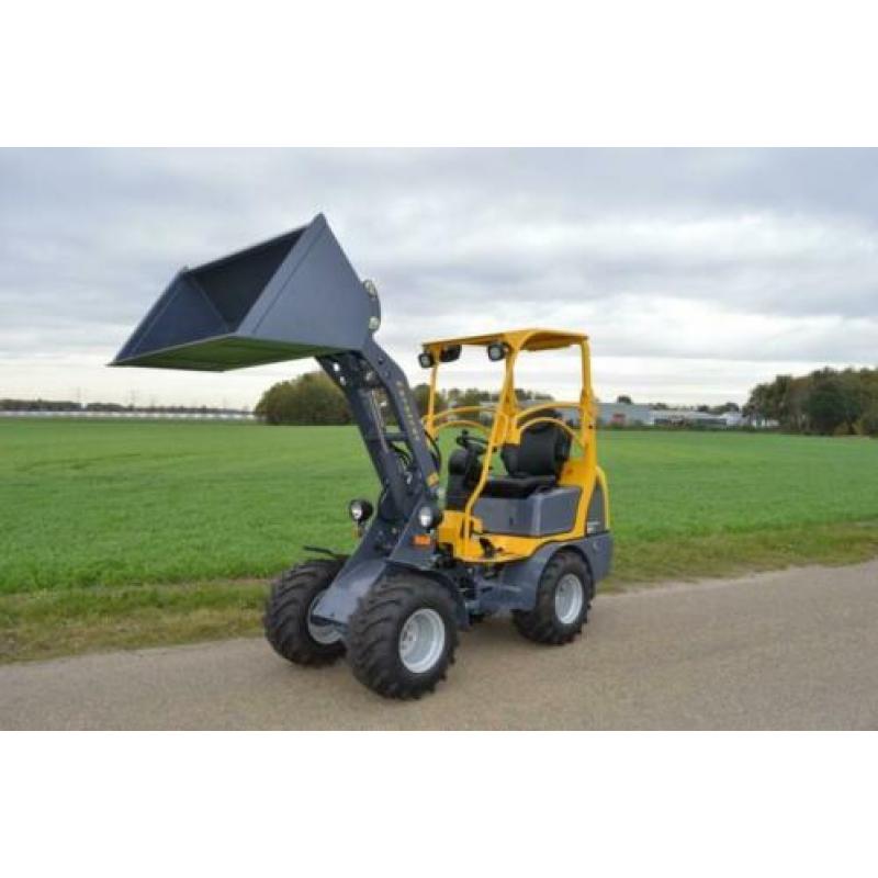 Eurotrac W11 minishovel NIEUW €8,- LEASE per dag!