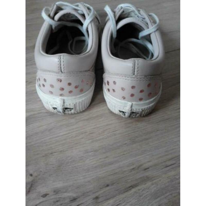 Leren Vans Toggle lace Ols Skool in oudrose , maat 38