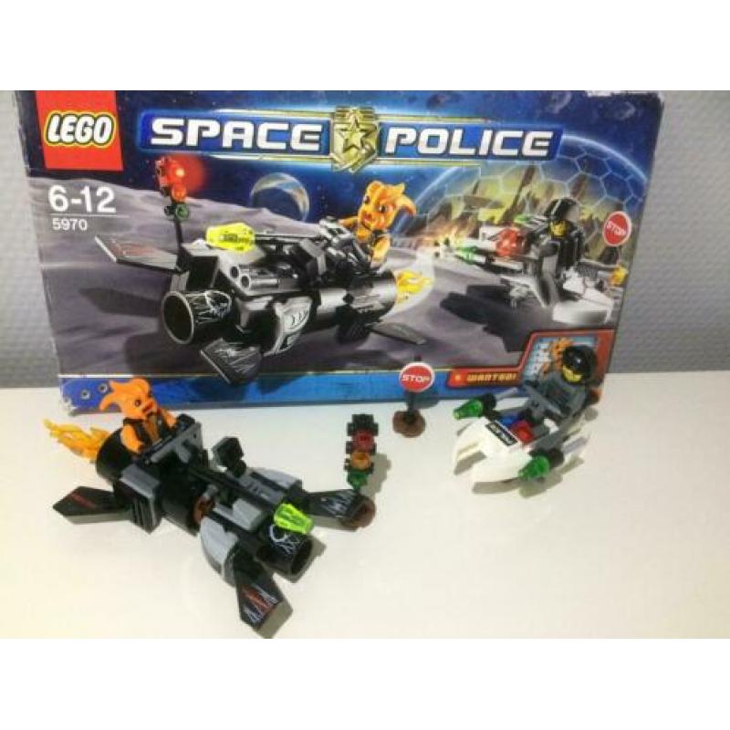 Complete Lego space police type nr 5970. Jaar 2009