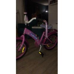 Meisjes hello kitty fiets