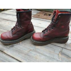 Dr martens air wear maat 38 bordeaux rood