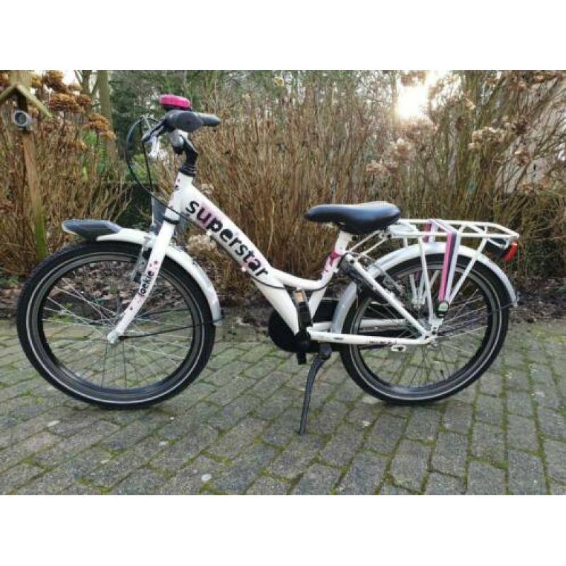 20 inch Loekie Superstar meisjesfiets in zeer mooie staat