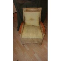 Rieten stoel / fauteuil