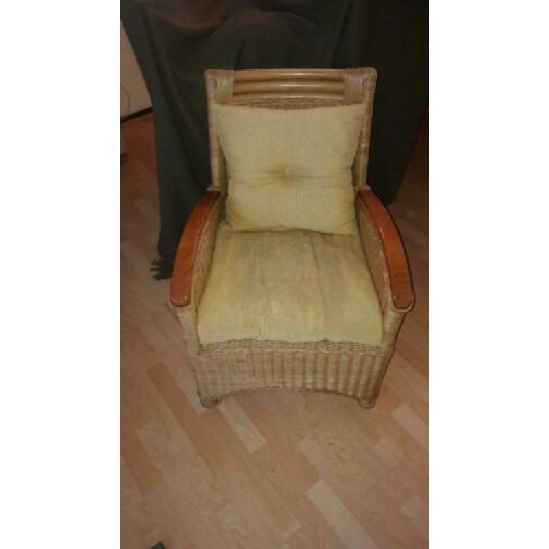 Rieten stoel / fauteuil