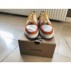 NUBIKK scott benton sneaker oranje/wit heren maat 43