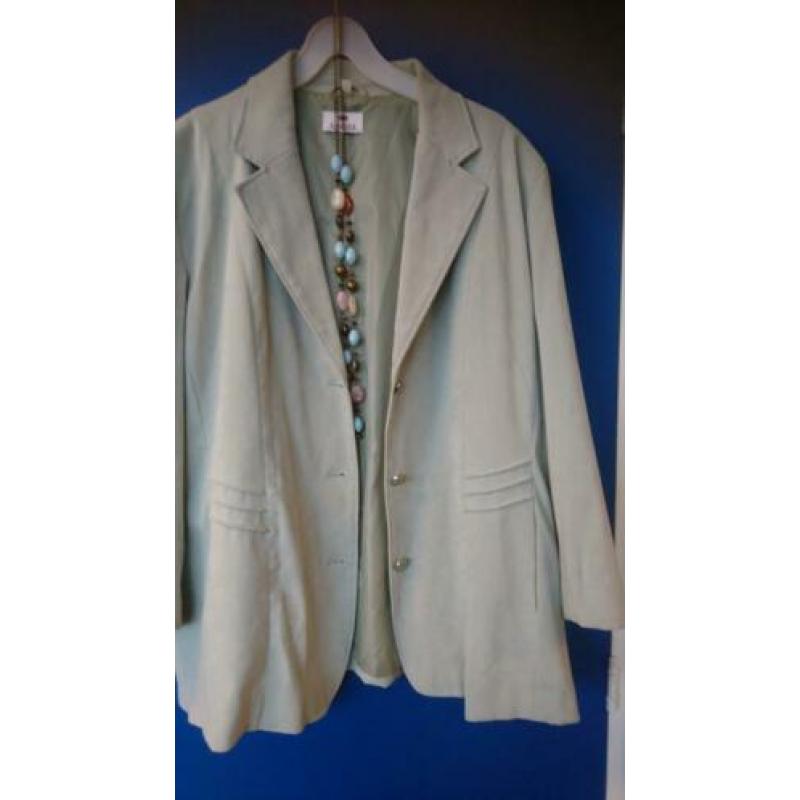 Kongfield jasje, blazer maat 50 + gratis ketting