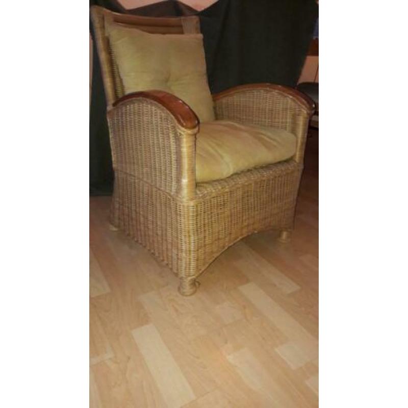 Rieten stoel / fauteuil