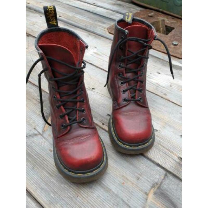 Dr martens air wear maat 38 bordeaux rood