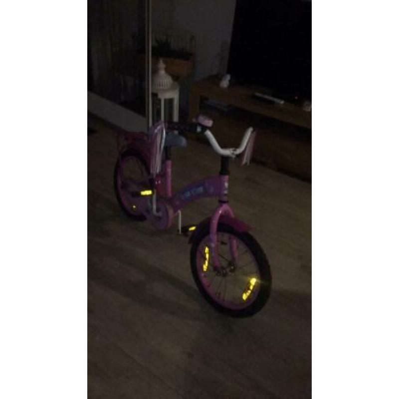 Meisjes hello kitty fiets