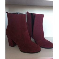 Soho dames laarsjes, nieuw, maat 40,bordeaux rood