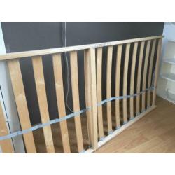 Lattenbodems bed 80 cm