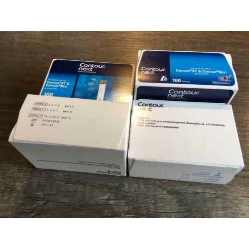 contour next bloedglucoseteststrips 4x 100 stuks