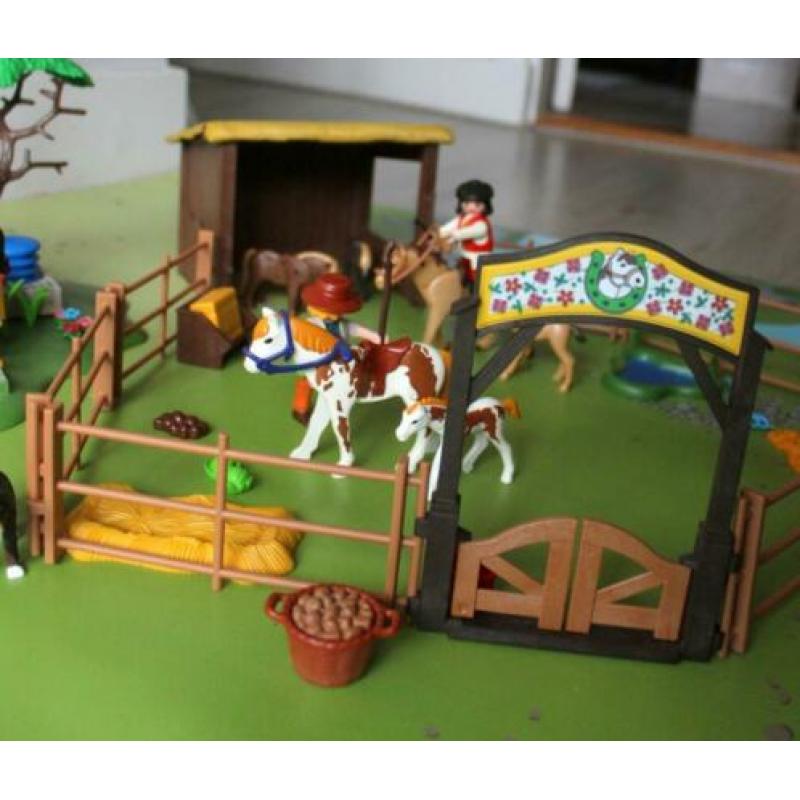 super set!! paarden stal manege paardenvrachtwagen wasplaats