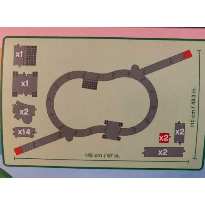 Lego Duplo 10875 vracht trein nieuw in de doos