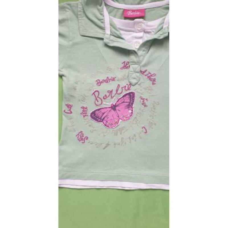 Barbie shirt maat 128