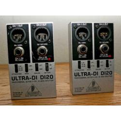 2x Ultra-DI D120 + 2x Direct Box DIB-100