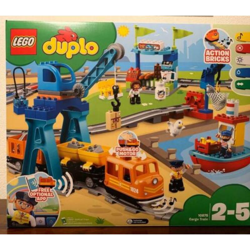 Lego Duplo 10875 vracht trein nieuw in de doos