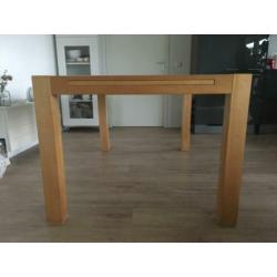 Gratis! Uitschuifbare unieke tafel massief hout