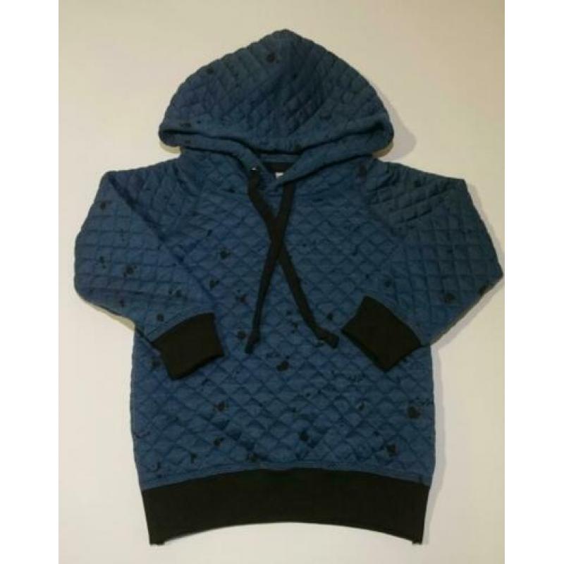 SALE SALE stoere HOODIE met CAPUCHON petrol voor stoere knul