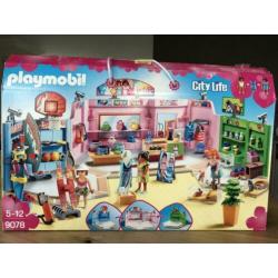 Playmobil winkelgalerij 9078 + Playmobil pinautomaat 9081