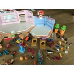 Playmobil winkelgalerij 9078 + Playmobil pinautomaat 9081