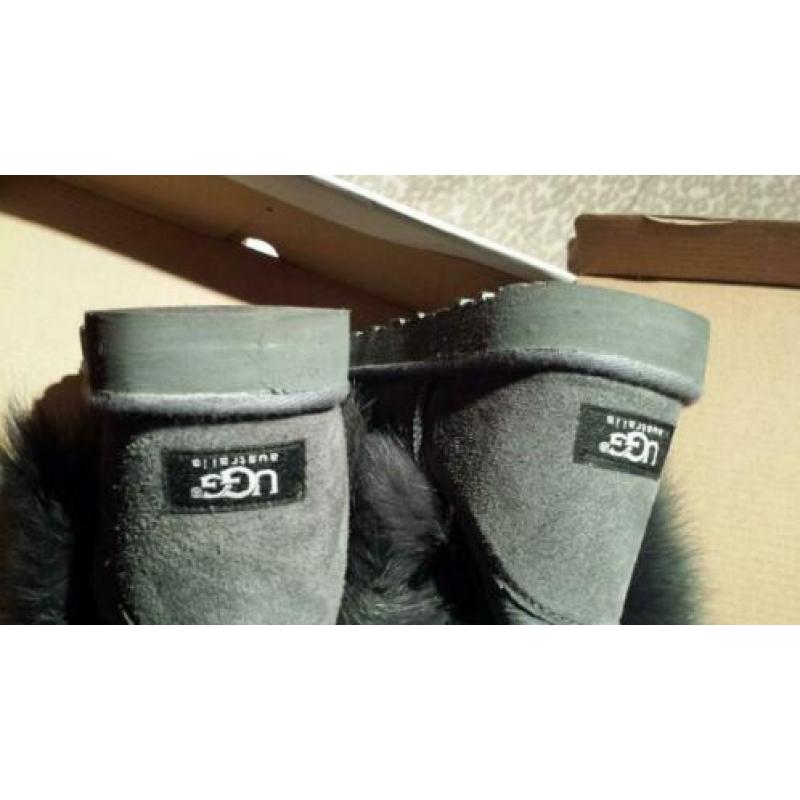 Uggs grijs echt bont 39 zgan