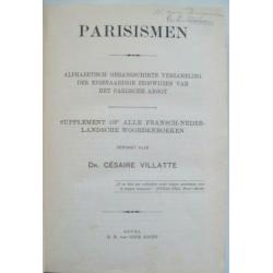 Dr Césaire Villatte - Parisismen - Alphabetisch gerangschikt