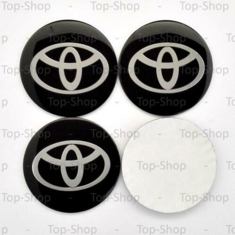 Toyota 56mm Naafstickers Voor Naafdoppen Of Naafkappen