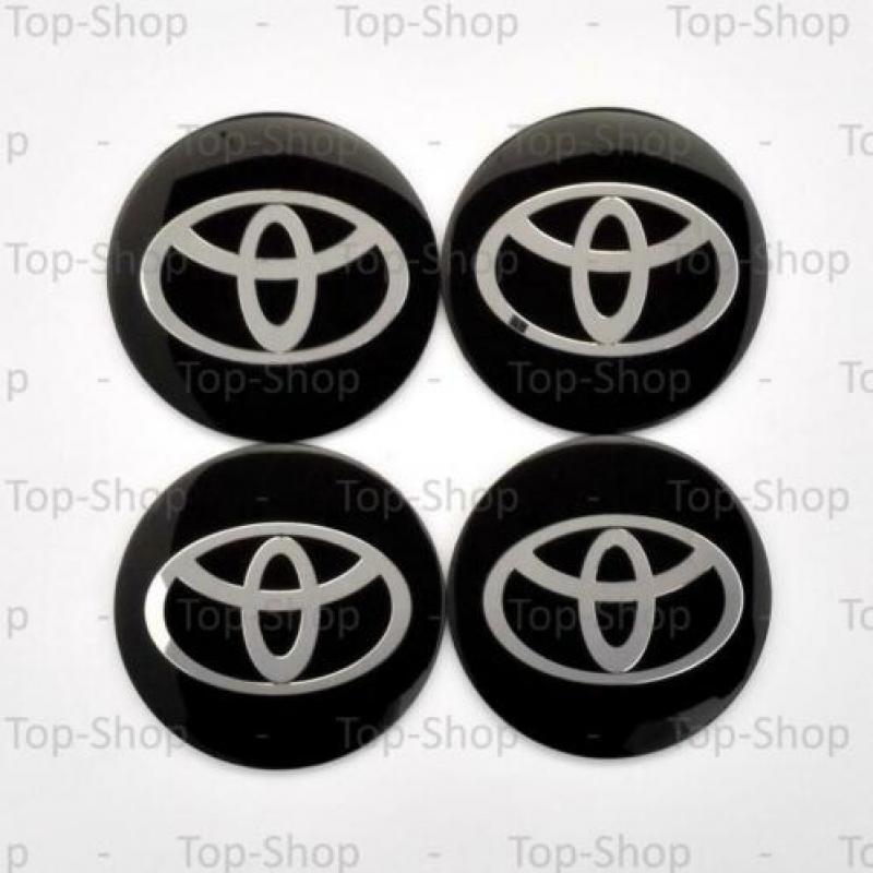 Toyota 56mm Naafstickers Voor Naafdoppen Of Naafkappen