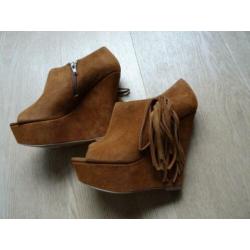 schoenen Steve Madden met sleehak - hak 13 cm - nieuwstaat