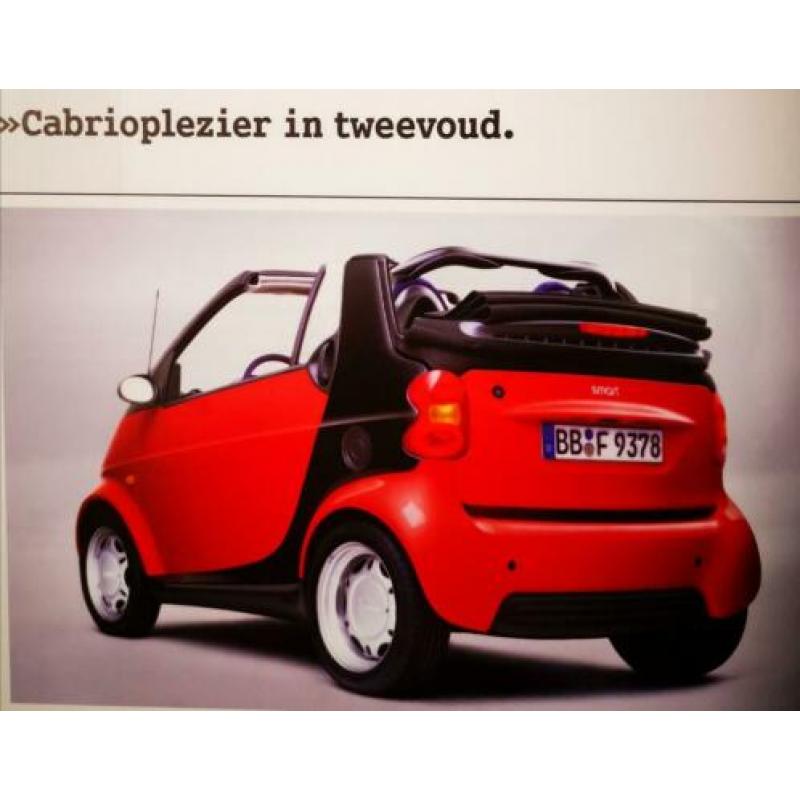 SMART FORTWO - Cabriolet - 2000 autofolder