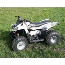 Quad met kenteken.