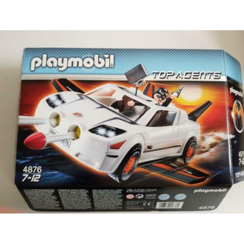 Playmobil 4876 - Top Agents Super racer - complete set