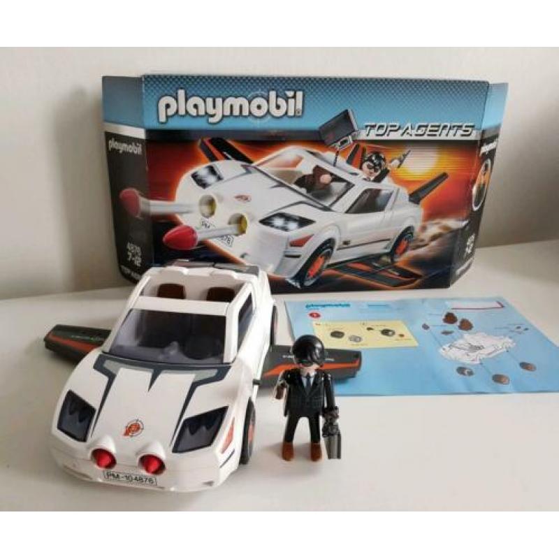 Playmobil 4876 - Top Agents Super racer - complete set