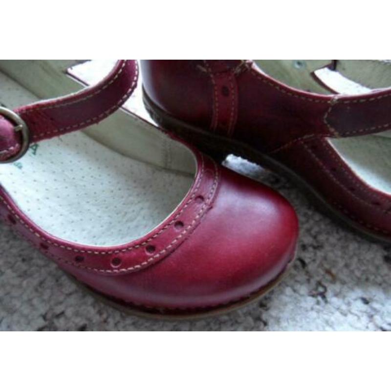 EL NATURALISTA gaaf ZGAN bordeaux leren schoenen wreefbnd 37