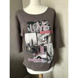 Oud roze jasje Zgan / tshirt