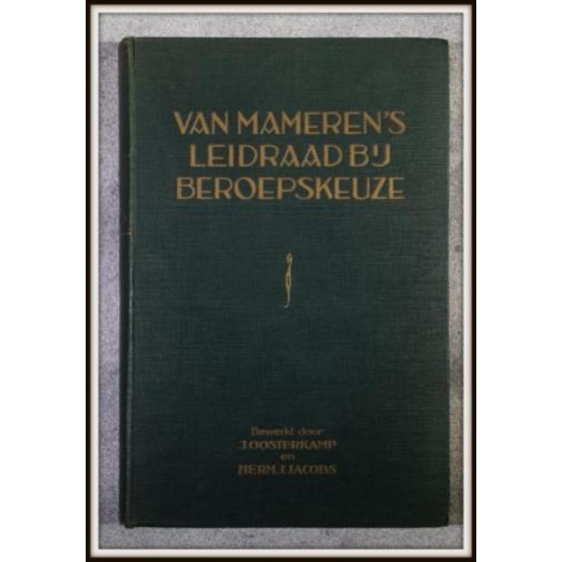 Van Mameren's leidraad bij beroepskeuze (3893)