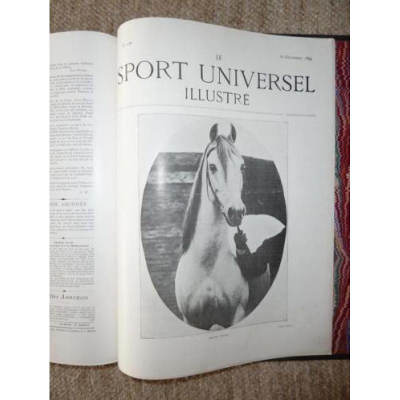 Le Sport Universel Illustré, 1899 mooi en zeldzaam