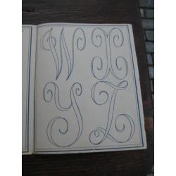 diverse monogrammen boeken