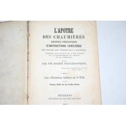 Elf delen uit de serie "L' apotre des chaumieres" 1849-1859