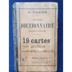 Dictionnaire 1900, A.Gazier