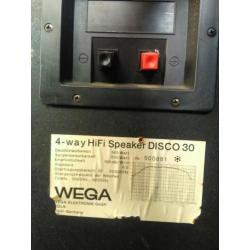 Wega speakers retro