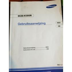 Samsung dcb-h380 digitale kabel ontvanger