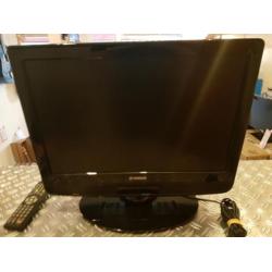 D-Vision LCD1904DVD 19 Inch tv met afstandsbediening