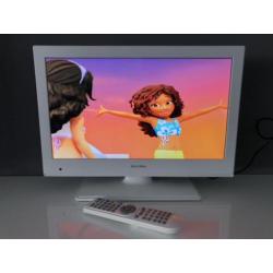 2x Salora 19 LED TV met ingebouwde dvd speler